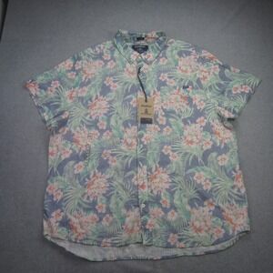 Chubbies Shirt Mens XXL Friday Short Sleeve Button Down‎ Resort Wear Floral